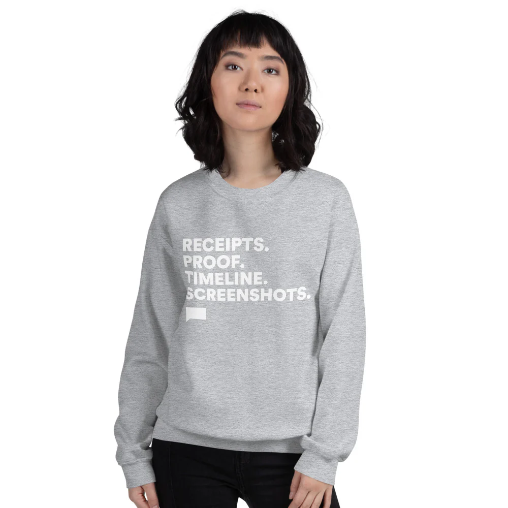 The Real Housewives of Salt Lake City Checklist Crewneck - Image 5