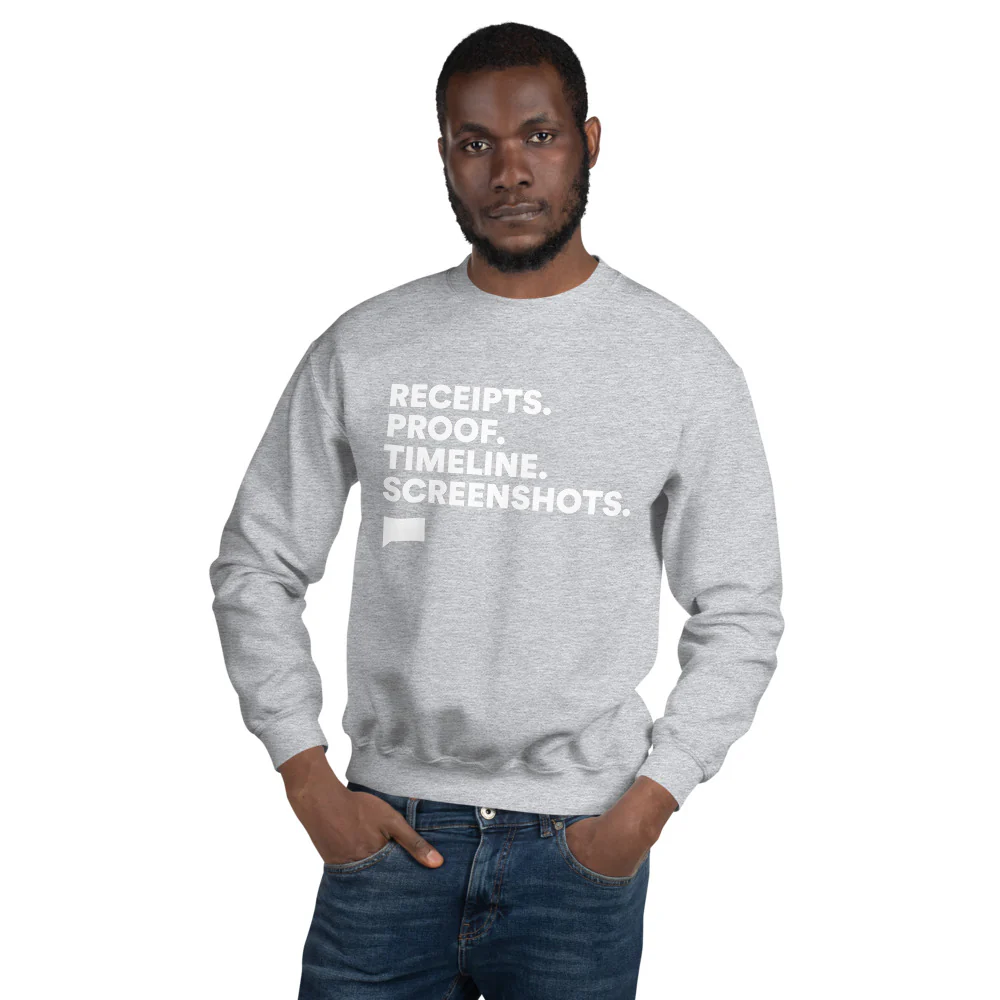 The Real Housewives of Salt Lake City Checklist Crewneck - Image 6