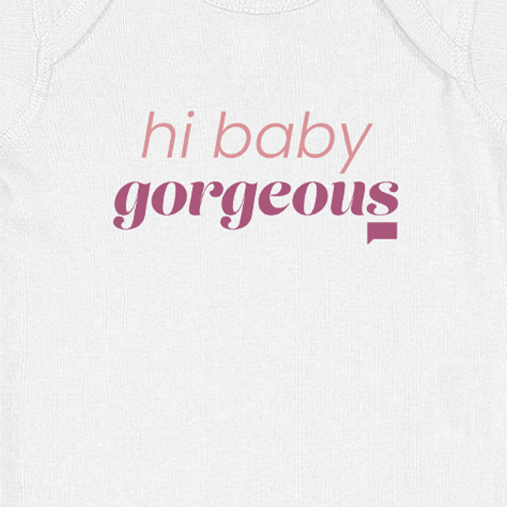 The Real Housewives of Salt Lake City Hi Baby Gorgeous Baby Bodysuit - Image 3