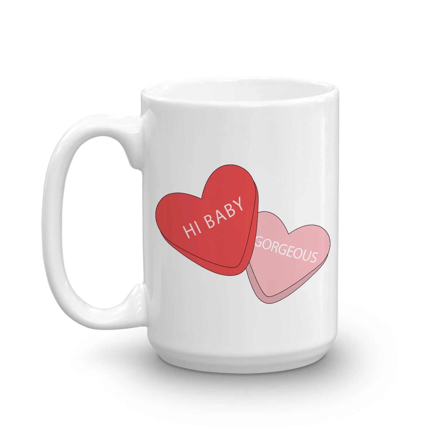 The Real Housewives of Salt Lake City Lisa Barlow Hi Baby Gorgeous White Mug - Image 3