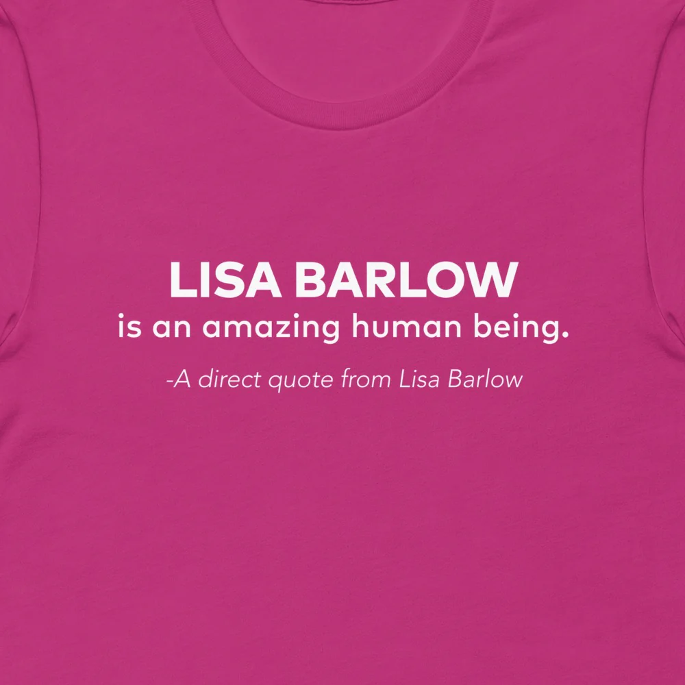 The Real Housewives of Salt Lake City Lisa Barlow Adult Short Sleeve T-Shirt - Image 2