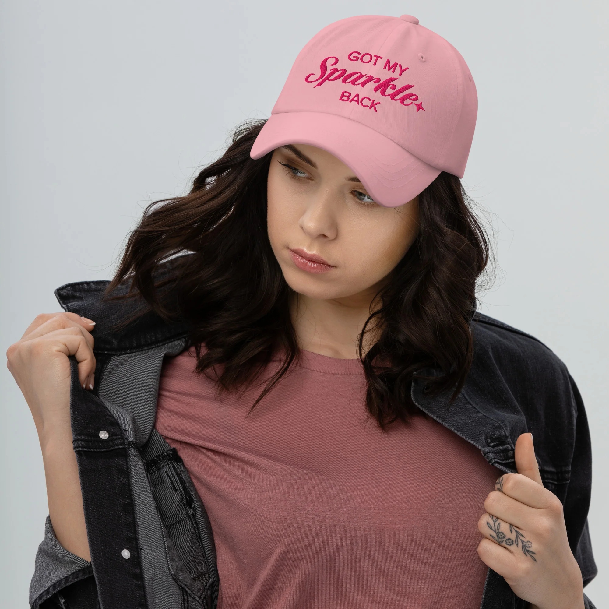 The Valley Embroidered Hat Got My Sparkle Back - Image 6