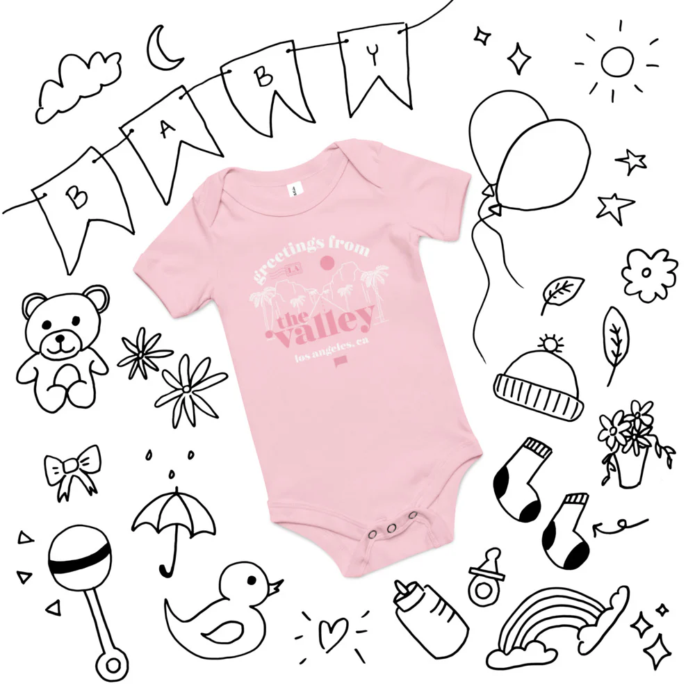 The Valley Greetings From The Valley Baby Bodysuit - Image 2