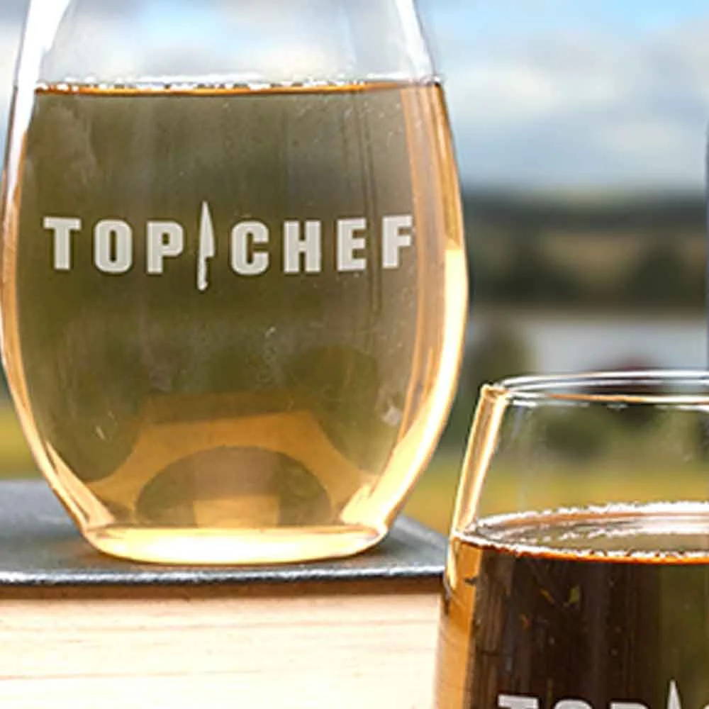 Top Chef Stemless Wine Glasses - Set of 2 - Image 2