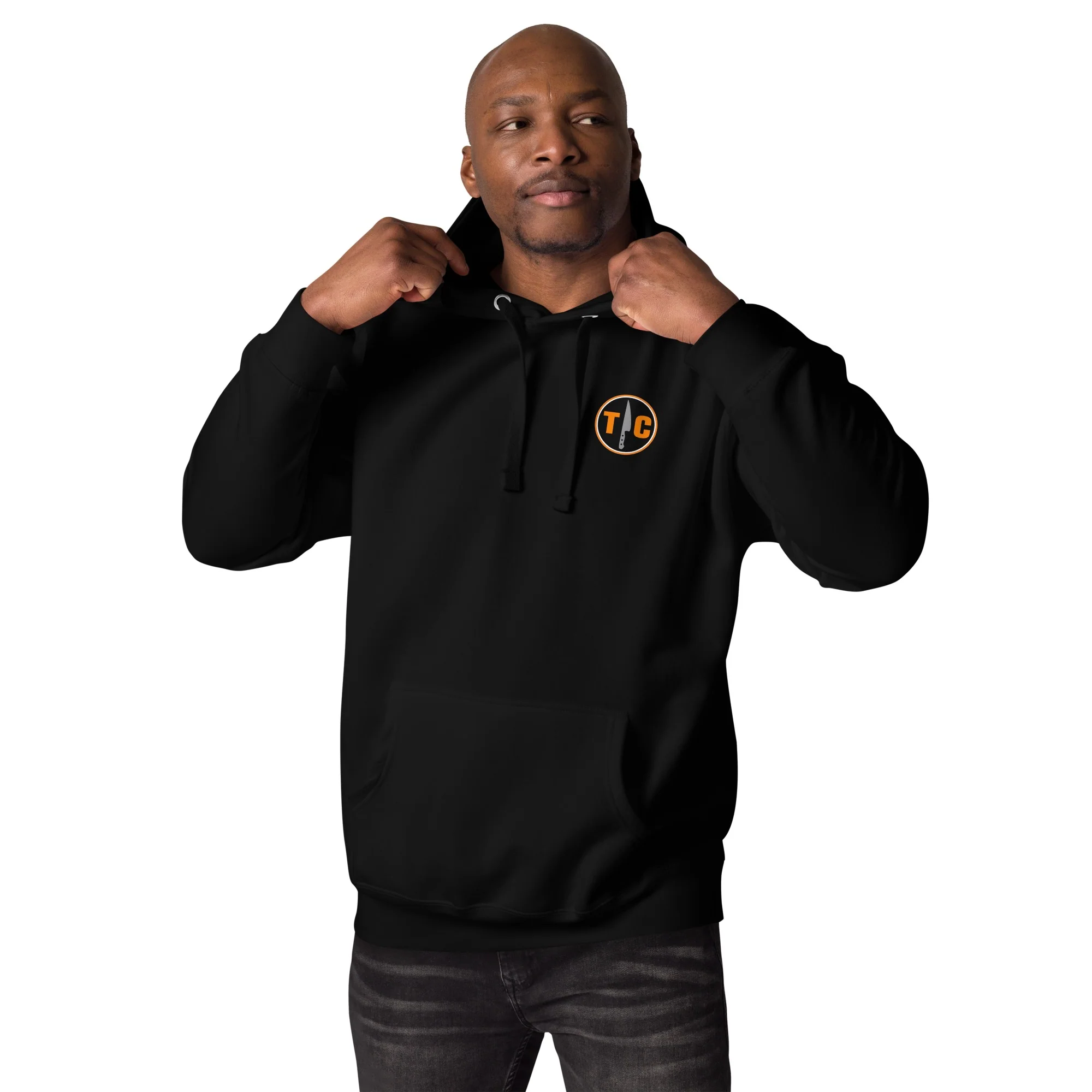 Top Chef Logo Unisex Premium Hoodie - Image 3