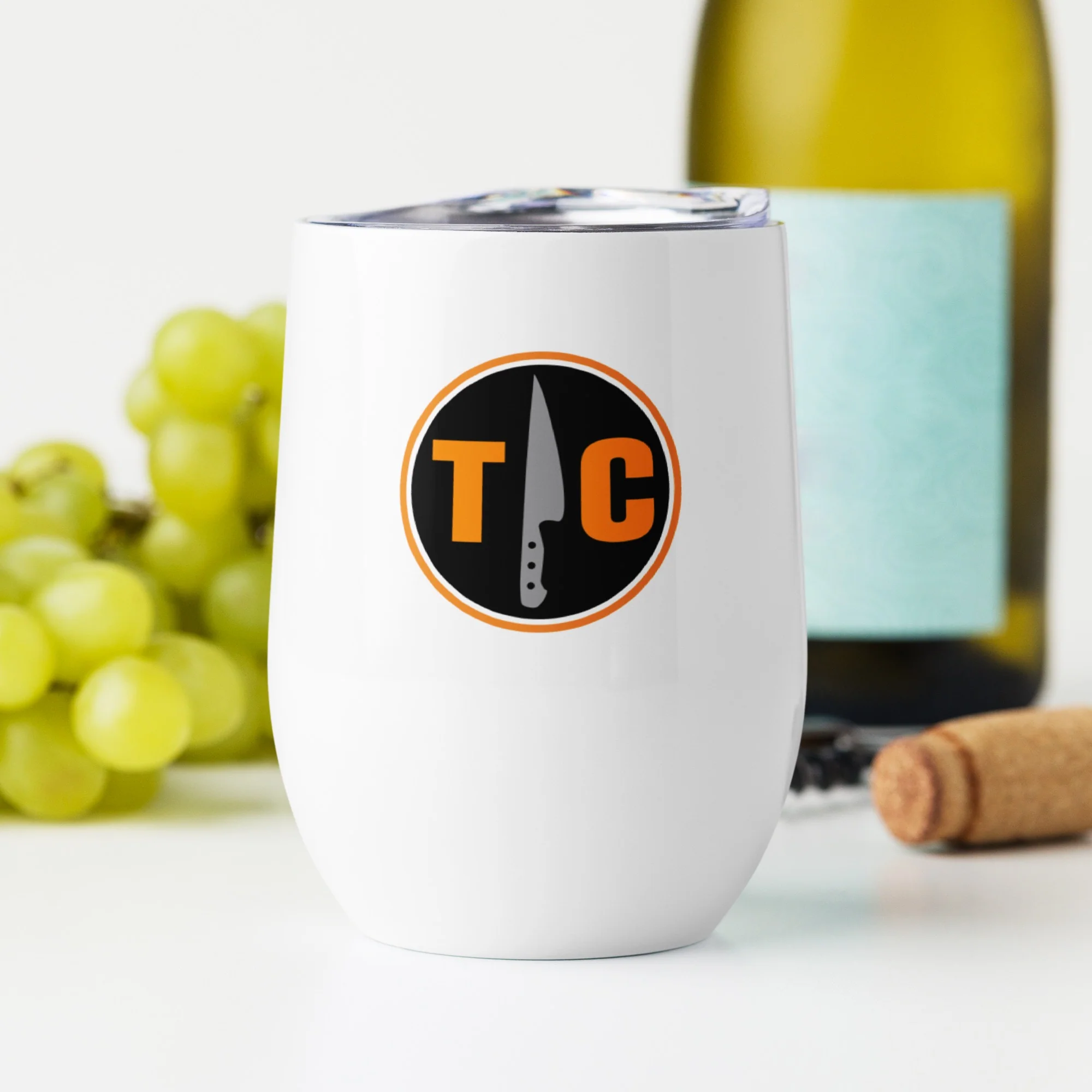Top Chef Logo Wine Tumbler - Image 3