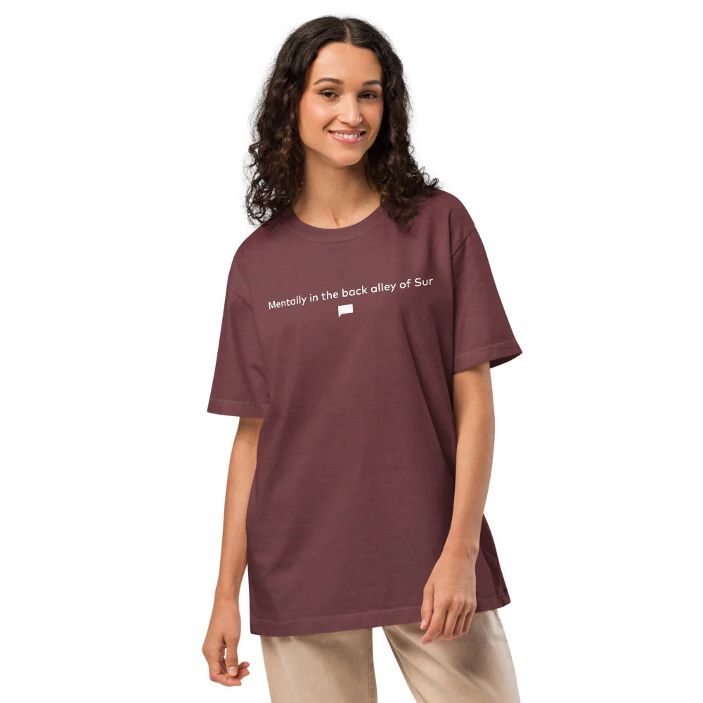Vanderpump Rules Oversized T-Shirt Sur Back Alley - Image 3