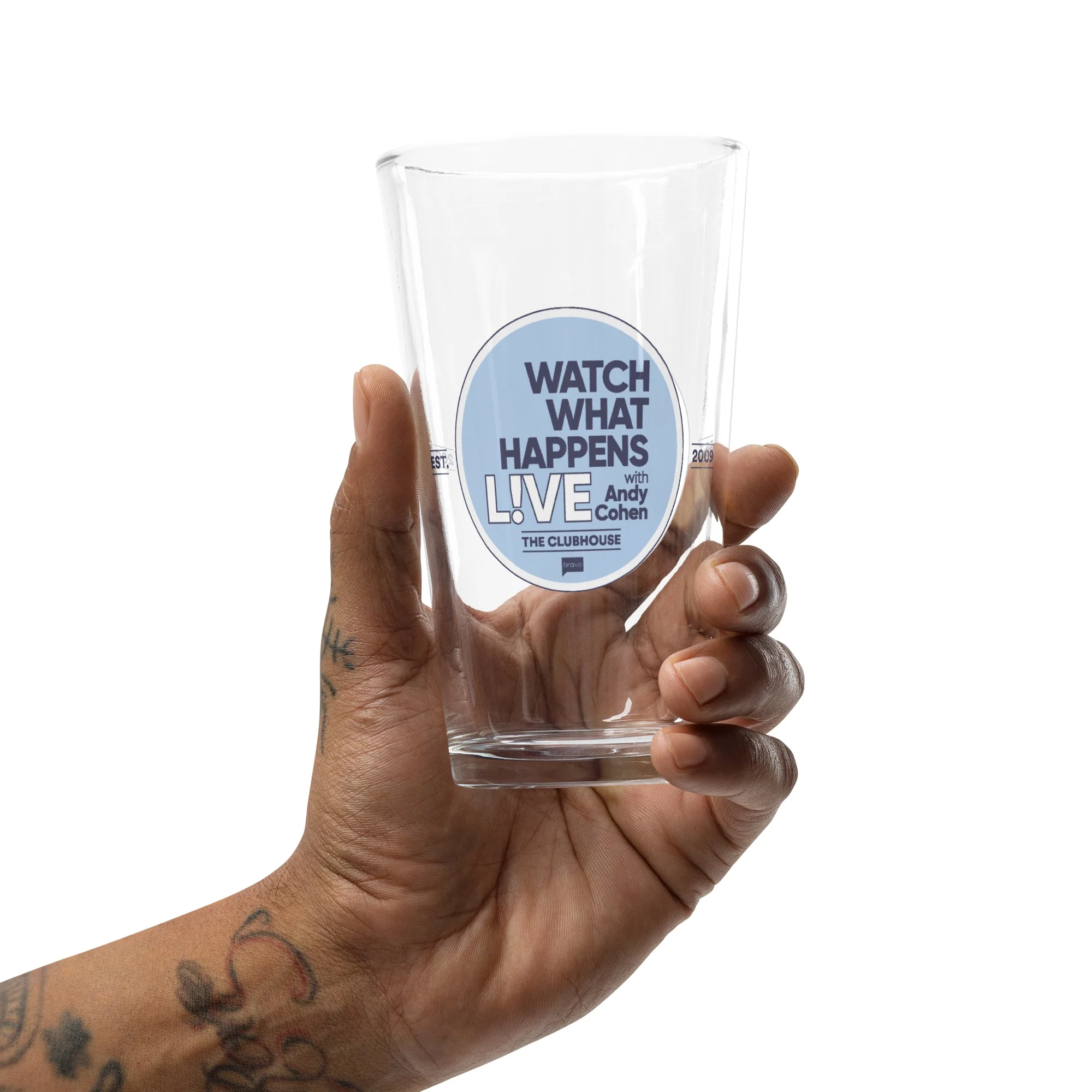 Watch What Happens Live Logo Pint Glass - Image 4
