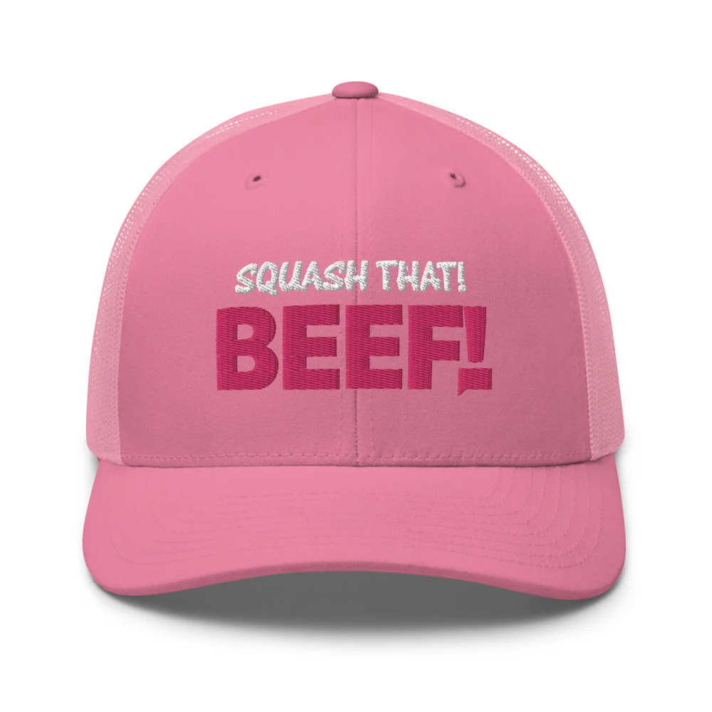 Watch What Happens Live Squash That Beef Trucker Hat - Image 26