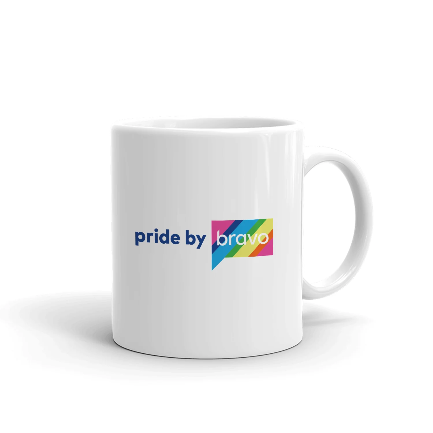 Watch What Happens Live with Andy Cohen Mazel Rainbow White Mug - Image 3