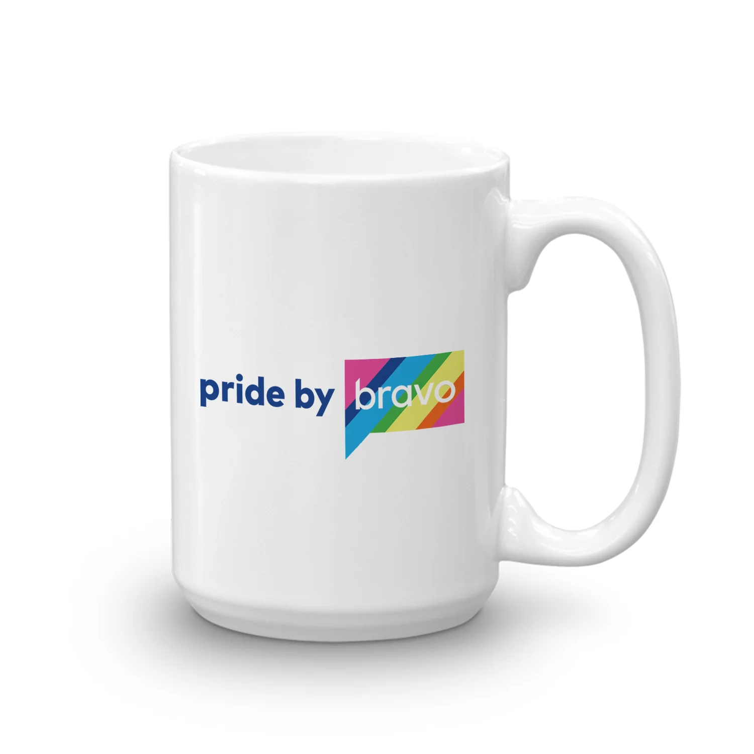 Watch What Happens Live with Andy Cohen Mazel Rainbow White Mug - Image 5